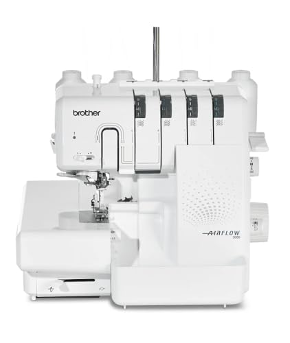 Brother AIRFLOW 3000 - 4 Faden Overlock mit Lufteinfädelung
