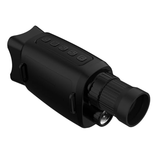 UTTASU Digitales Infrarot Nachtsicht Monokular 1080P HD mit 2 Zoll TFT Display, 16x Digitalzoom, 3W 850nm Einstellbarer Strahler für Jagd, Wildbeobachtung und Camping, Lange Reichweite 800m-3000m, Bl