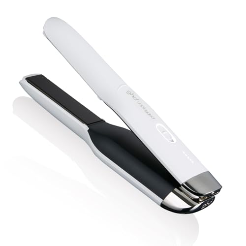 GHD - Styler Unplugged - Lisseur Cheveux Sans Fil (Blanc), 12.8x 5.2 cm