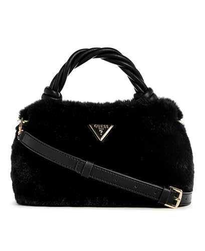 GUESS Shaida Umhängetasche mit Tragegriff oben, Schwarz, Einheitsgröße, Shaida Umhängetasche mit Tragegriff oben