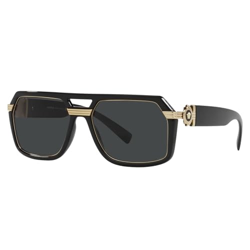 VERSACE 0VE4399 GB1/87 58 (VER14) Men's Black Sunglasses