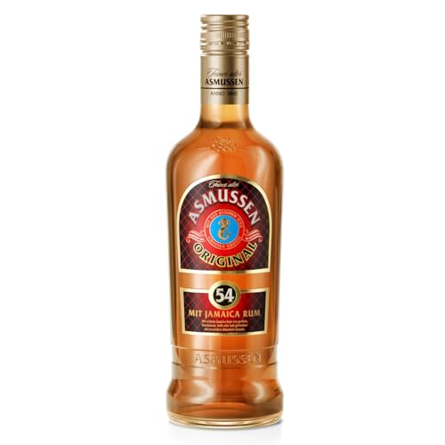 Feiner Alter Asmussen Rum Original 54% mit Jamaica Rum (1 x 0.7 l) | 700 ml (1er Pack)