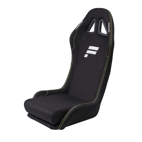 FANATEC Sim Racing CSL-Cockpit-Sitz – Leicht und Langlebig, Für das CSL-Cockpit Entwickelt, Atmungsaktives Gepolstertes Gewebe – Schwarz