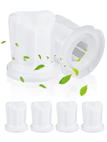 6 Stück Filter für Vorwerk Kobold VC100 Akku Staubsauger VC 100 Schmutzfilter Ersatzfilter für Vorwerk VC 100 Handstaubsauger