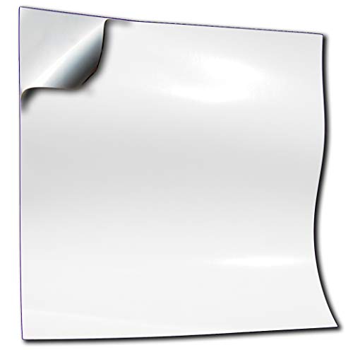 50 stück Weiß Fliesenaufkleber für Bad und Küche für 15x15cm Fliesen Weiß Fliesen Aufkleber Folie Deko Fliesenfolie für Küche u. Bad