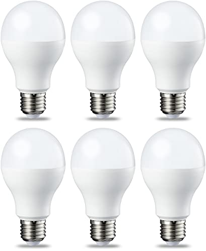 Amazon Basics E27 LED Lampe, 14W (ersetzt 100W), warmweiß, dimmbar - 6er-Pack