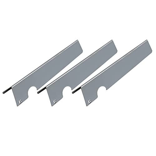 3X Edelstahl Aromaschiene für Weber Genesis 2 E-210 E-240 S-240 Gasgrill Flavorizer Bars/Made in Germany