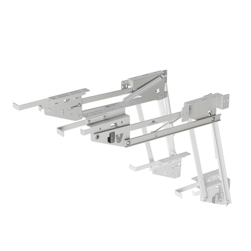 Maclean Ausziehbarer Küchenlift 5-20 kg | Einbau-Küchenregal 820x168x106 mm | Höhenverstellbares Schrankregal | Ergonomischer Schrankauszug für Küchenmaschinen, Mikrowelle & Mixer