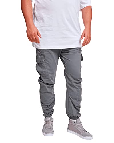 Urban Classics Herren Cargo-Jogginghose, Darkgrey, 5XL