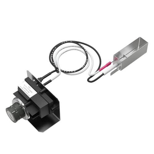 WELL GRILL 91360 Elektronischer Zünder Kit Ersatz für Weber Spirit 200 & 300 Serie Gasgrill, Piezozünder Fernzünder Piezo Zünder Druckknopf Zubehör für Weber Spirit E310 E320 E200 E210 (2009–2012)