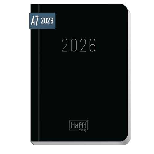 Häfft® Taschenkalender 2026 klein A7 