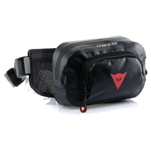 Dainese - Explorer Waist Bag 1.8L, wasserdichte Gürteltasche, für Männer und Frauen, Schwarz, N