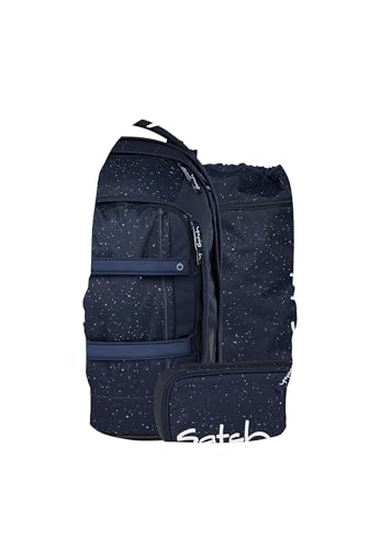 Satch Pack Set Set 3 teilig ab 5. Klasse ergonomisch 30L Stauraum mit Schlamperbox Sportbeutel