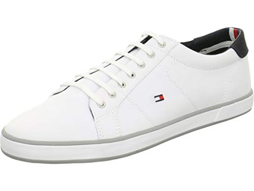 Tommy Hilfiger Herren Sneakers H2285Arlow 1D, Weiß (White), 44