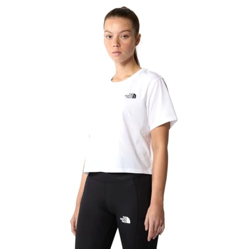 The North Face Cropped Simple Dome T-Shirt TNF White M