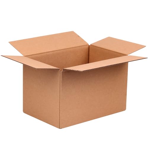 Faltkarton 300x200x200 mm | 1-wellig B-Welle Versandkarton klein für DHL Päckchen | DPD S | GLS S | Hermes S Paket | Verpackungskarton Kartons E-Commerce, small business Paket Karton - 20 Stück