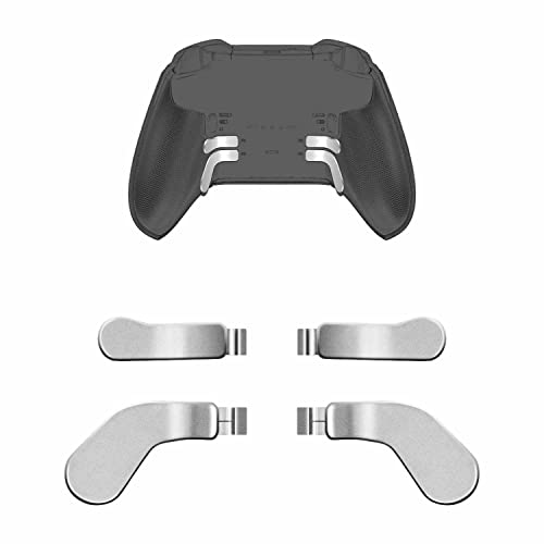 Mcbazel 4 Stück Metall Trigger Paddles für Xbox Elite/Xbox Elite Series 2 Controller