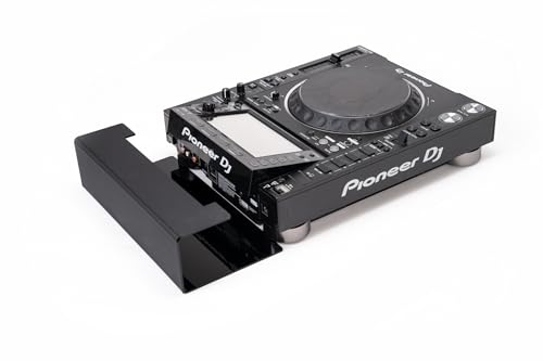 Kabelabdeckung kompatibel mit Pioneer CDJ 2000 – integrierter Kabelkanal, minimalistisch, hochwertig, modern, funktional, professionell. Made in Germany