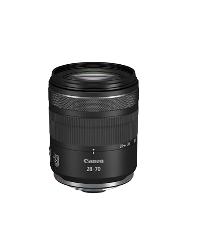 Canon RF 28-70mm F2.8 is STM Standard-Zoomobjektiv für EOS R Kameras mit 5,5-Stufen-Bildstabilisator, Witterungsschutz in kompakter und Leichter Bauweise