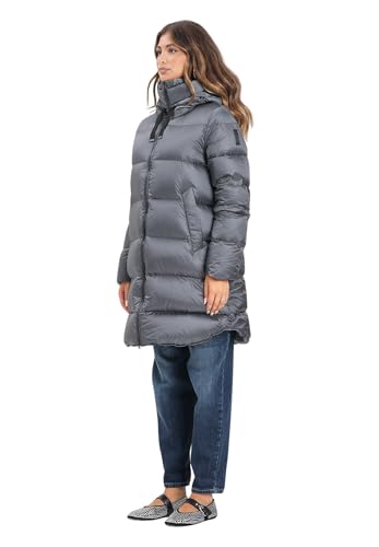 BOMBOOGIE Daunenjacke Geneva grau Damen 3, grau, 40