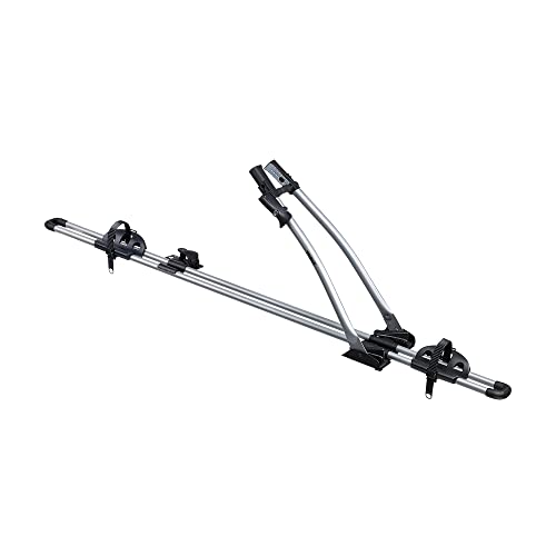 Thule FreeRide Dachfahrradträger, Fahrradträger für Dach, Aluminum, One-Size, Silber