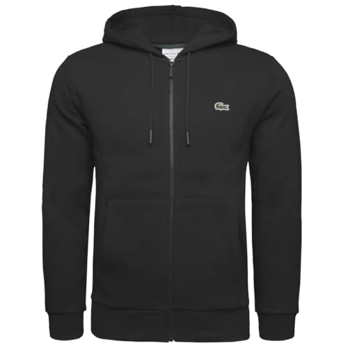 Lacoste Sweatshirt Classic Fit Herren, Schwarz, XXL