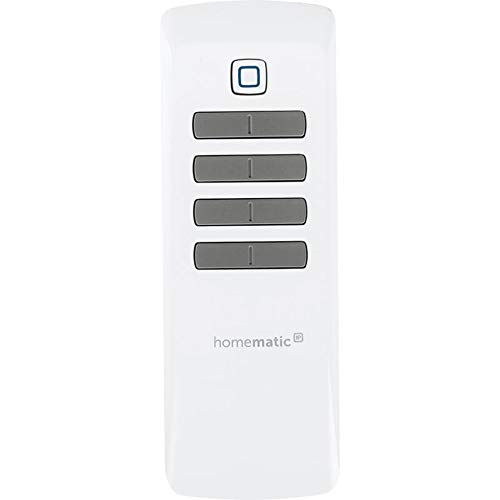 Homematic IP Smart Home Fernbedienung – 8 Tasten, Zubehör für Ihr Homematic IP Smart Home, universell einsetzbar, schaltet Aktoren und Thermostate, kabellos, 142307A0