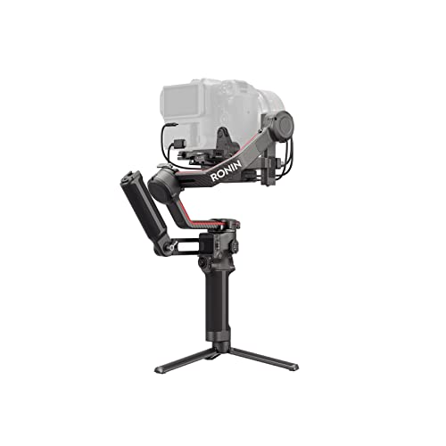 DJI RS 3 Pro Combo – 3-Achsen Gimbal-Stabilisator für DSLR- und Kinokameras, automatische Achsensperren, verlängerte Carbon-Achsenarme, 4,5 kg getestete Zuladung, LiDAR-Fokus, O3 Pro Übertragung