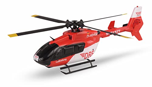 Amewi 25327 AFX-135 DRF 4-Kanal Helikopter 6G 2,4GHz RTF, Rot/Weiß