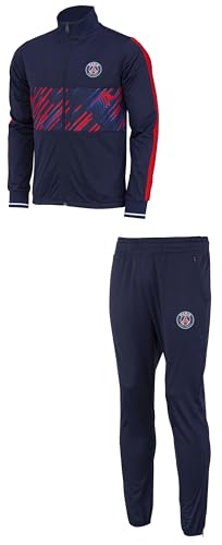 PSG Trainingsanzug, offizielle Kollektion von Paris Saint-Germain, blau, L