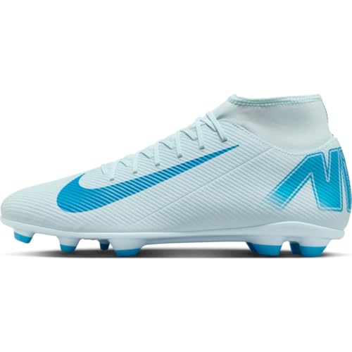 Nike Herren Superfly 10 Club FG/MG Sneaker, Glacier Blue/Blue Orbit, 43 EU