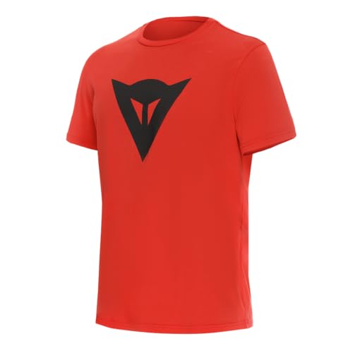 Dainese - Hyper Speed Demon T-Shirt, Kurzärmeliges T-Shirt mit Rundhalsausschnitt, Mann, Rot, L