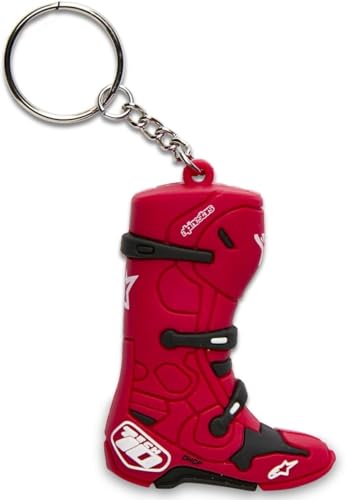 Alpinestars Unisex New Tech 10 Boot Fob Key Chain, Rot, Einheitsgröße EU