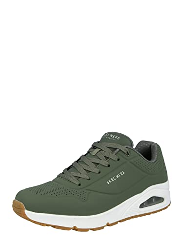 Skechers Herren UNO Stand On Air Low-top, Verde, 43 EU
