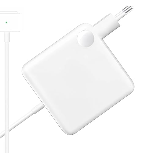 SCOVEE 45 W T-Tip-Ladegerät für Mac Book Air, Adapter T-Tip 45W Schnell kompatibel mit Mac Book Air 11 Zoll und 13 Zoll 2012-2017, für die Modelle Carbonschwarz, A1435, A1436, A1465, A1466