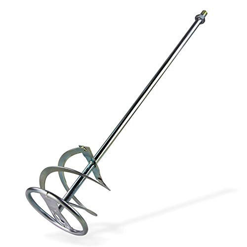 DEMA Mörtelrührer WR 140 – Wendelrührer, Rührstab, Rührkorb – robust, langlebig, effizient – für Mörtel, Farbe, Putz, Baustoffe, Heimwerker, Handwerk