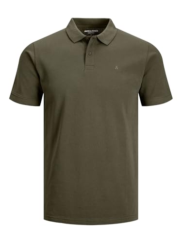 JACK & JONES Male Poloshirt Einfarbig Poloshirt