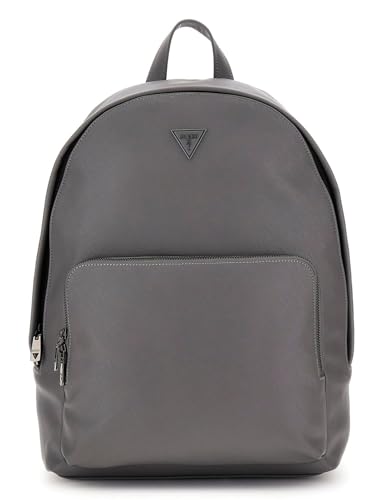 GUESS Men Milano COMPACT Backpack Hand Bag, Asphalt/Blue