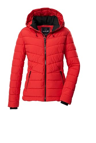 G.I.G.A. DX Damen Steppjacke/Funktionsjacke in Daunenoptik mit abzippbarer Kapuze GW 32 WMN QLTD JCKT, modern red, 40, 43537-000