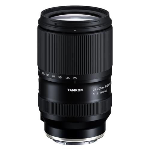 Tamron 25–200 mm F/2,8–5,6 Di III VXD G2 für Sony E-Mount (Modell A075S)