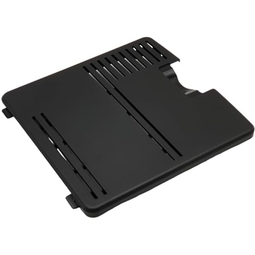 NaschLager Servicetür Brühgruppenklappe 00703294 kompatibel mit Bosch Siemens EQ.5 EQ.6 Plus extraKlasse S100 S300 S400 S500 S700 VeroAroma 300 500 700 Wartungsklappe Abdeckung schwarz