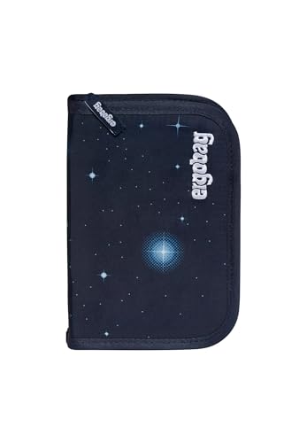 ergobag Federmäppchen Set 22-teilig, Lyra Buntstifte, Stundenplan-Fach, Kleingeld Fach, Lineal KoBärnikus - Dunkelblau