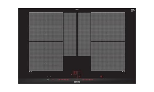Siemens EX875LYC1E, iQ700, Induktionskochfeld (autark), 80 cm breit, varioInduktion plus freie Platzwahl, power Move Plus voreingestellte Leistungsstufen, powerBoost schnelleres Kochen