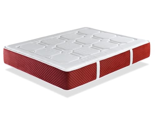 DORMISSIMO Latexmatratze 90X190 EKO Supreme, Höhe 30 cm, Naturlatex und HR-Schaum, 7 Komfortzonen