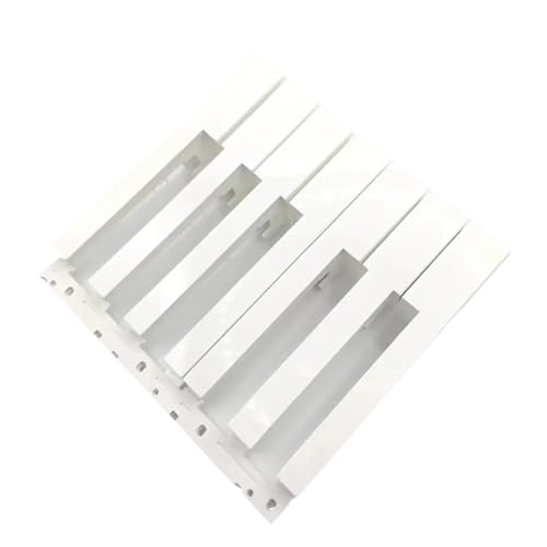 NSWHHV Schwarz-weiße Ersatztaste for elektrische Tastatur, kompatibel mit Korg PA500 PA300 PA600 PA700 Microx R3 X50(7 White Keys)
