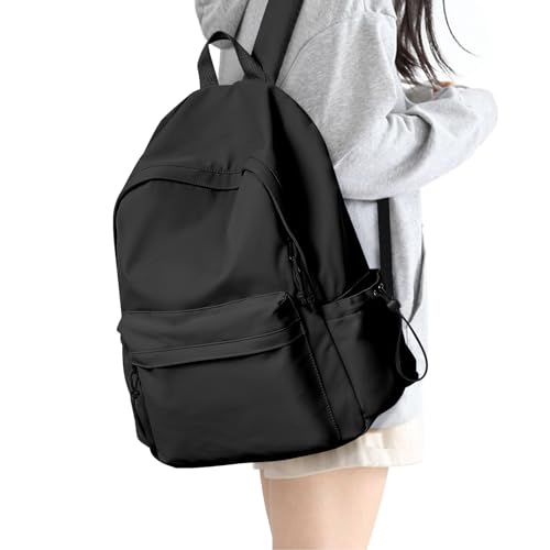 SZLX Schulrucksack Damen, Causal Travel Schultaschen 14 Zoll Laptop Rucksack Tasche für Frauen Teenager Mädchen Jungen Leichter College-Rucksack Wasserdicht Studenten Bookbag Work Daypack