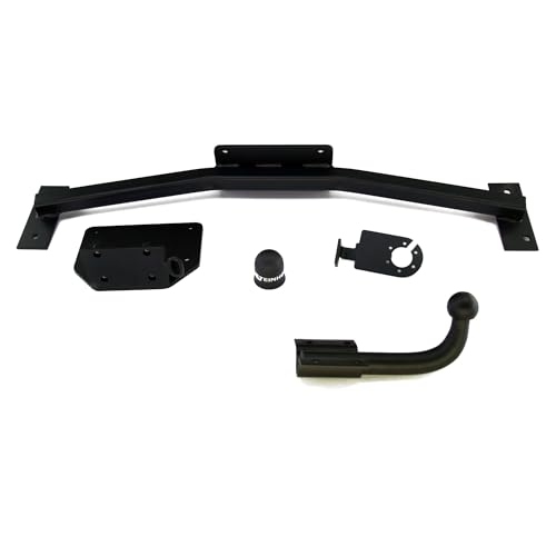 STEINHOF Anhängerkupplung starr für Opel Astra 1 I F 09.1991-08.2002 5-Tür Schrägheck (alle Motorversionen) mit universalem E-Satz 7-polig