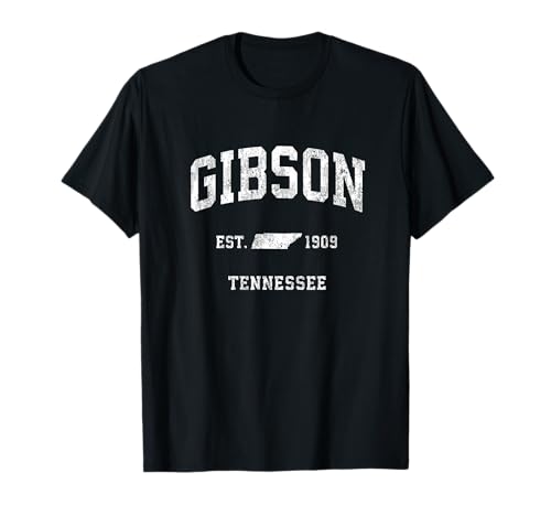 Gibson Tennessee TN Sportdesign im Vintage-Stil T-Shirt