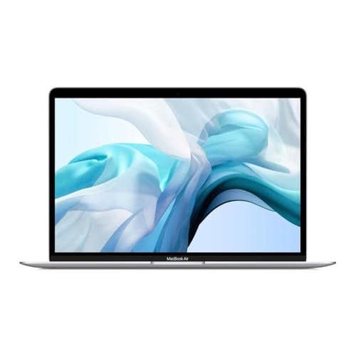 2020 Apple MacBook Air mit 1.1GHz Intel Core i3 (13-zoll, 8GB RAM, 256GB SSD) (QWERTY Englisch) Silber (Generalüberholt)