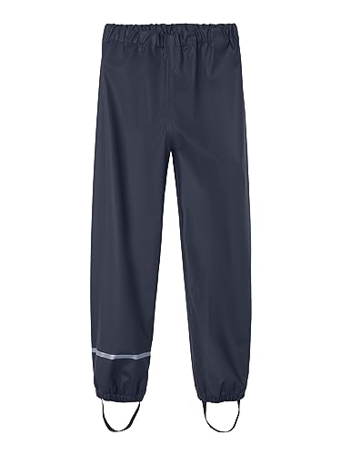 NAME IT Unisex Nkndry Rain Pant Fo Noos Jacke, Dark Sapphire, 116 EU